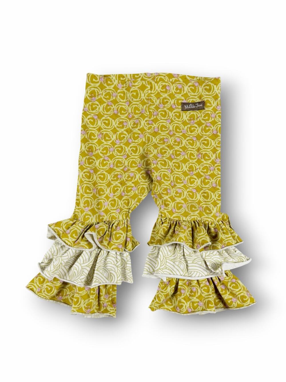 Matilda Jane DaVinci Bennys Triple Ruffle Pants 18 Months